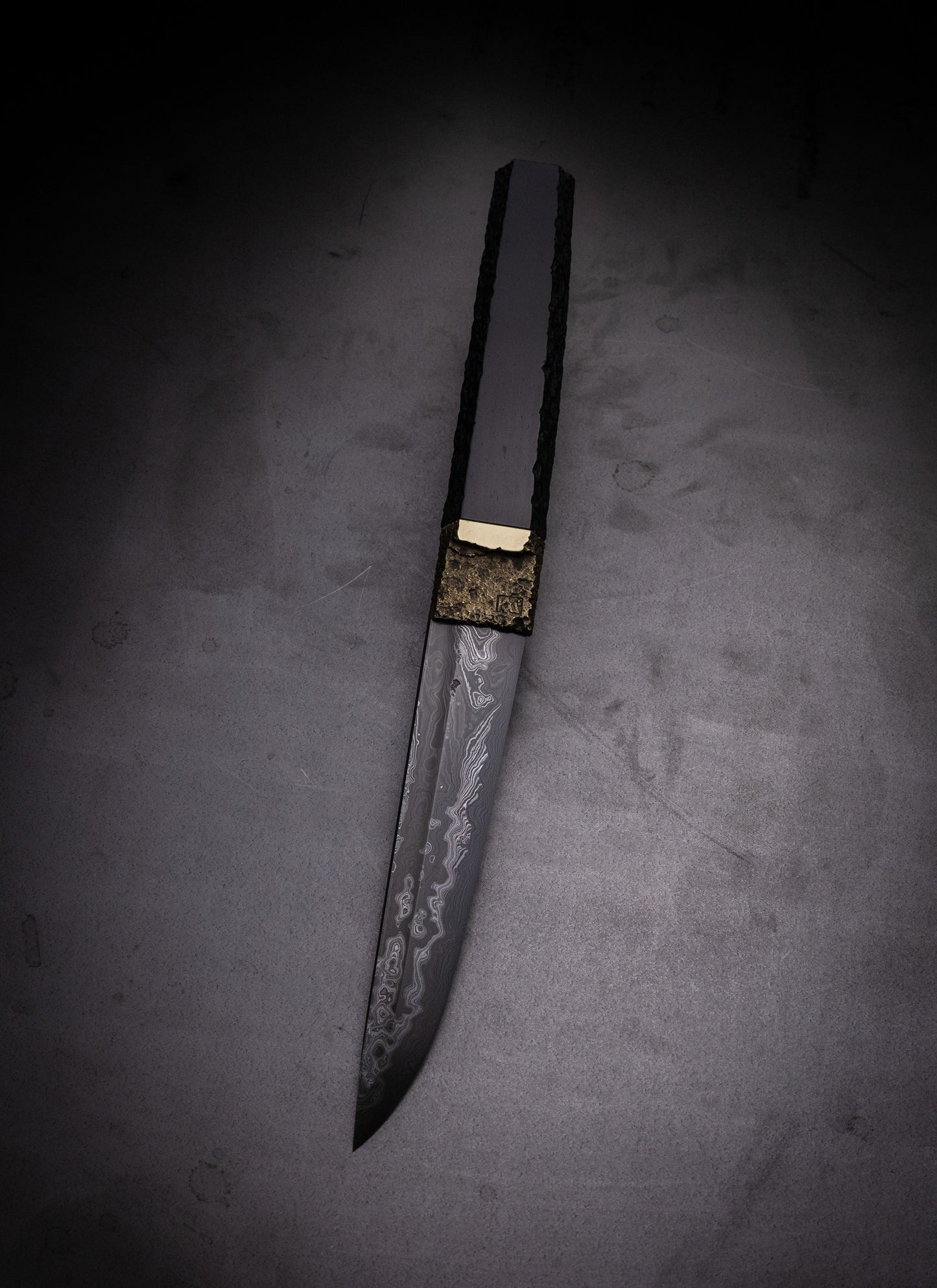145mm damascus honesuki maru