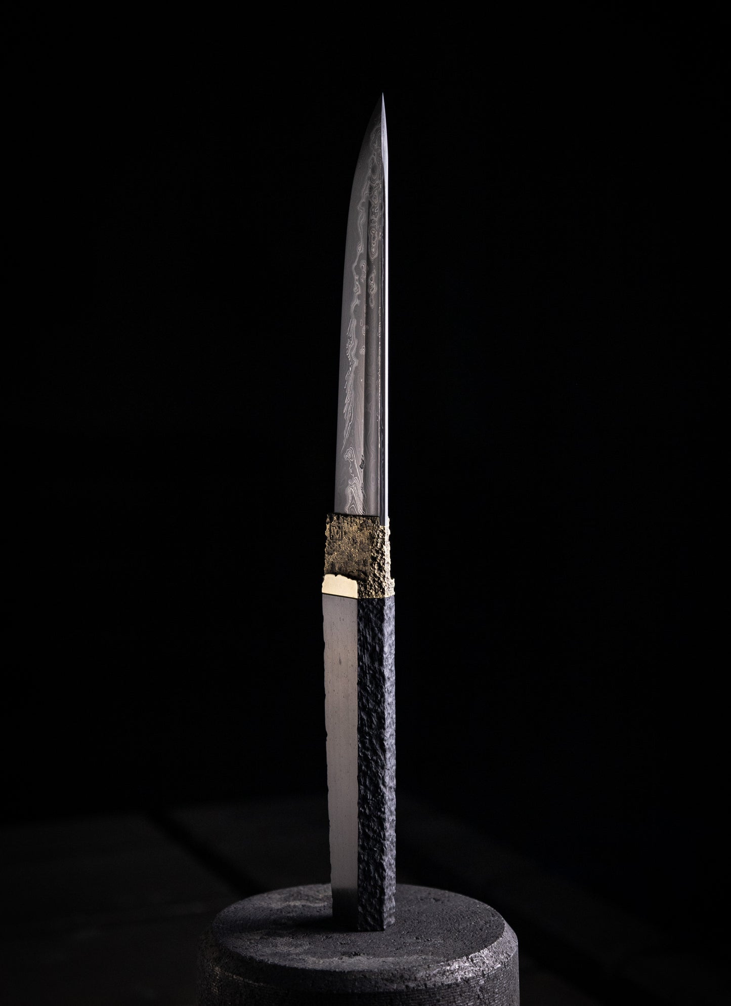 145mm damascus honesuki maru