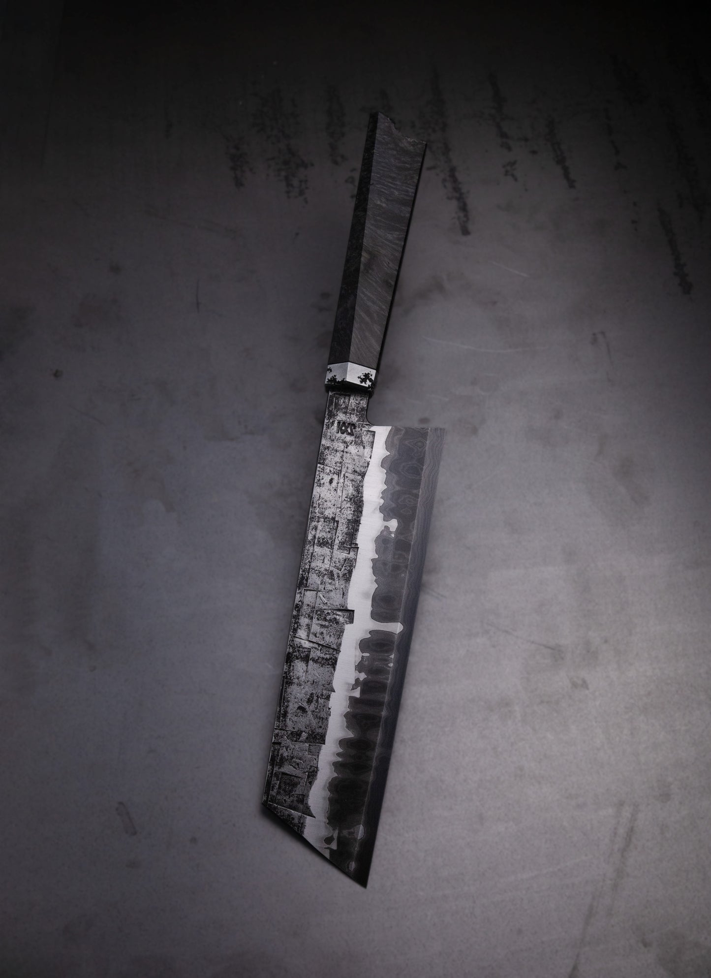 200mm stainless clad bunka