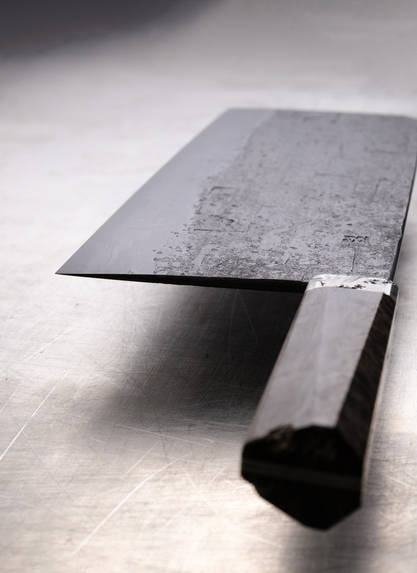 200x100mm wrought San Mai chinese cleaver