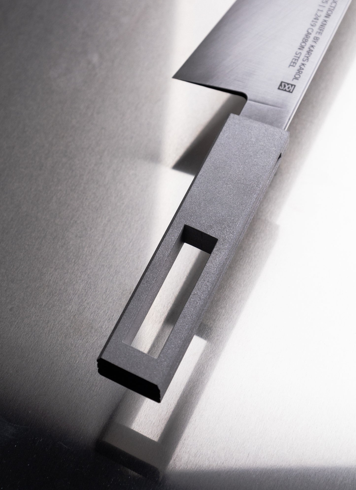 215mm semi production monosteel gyuto