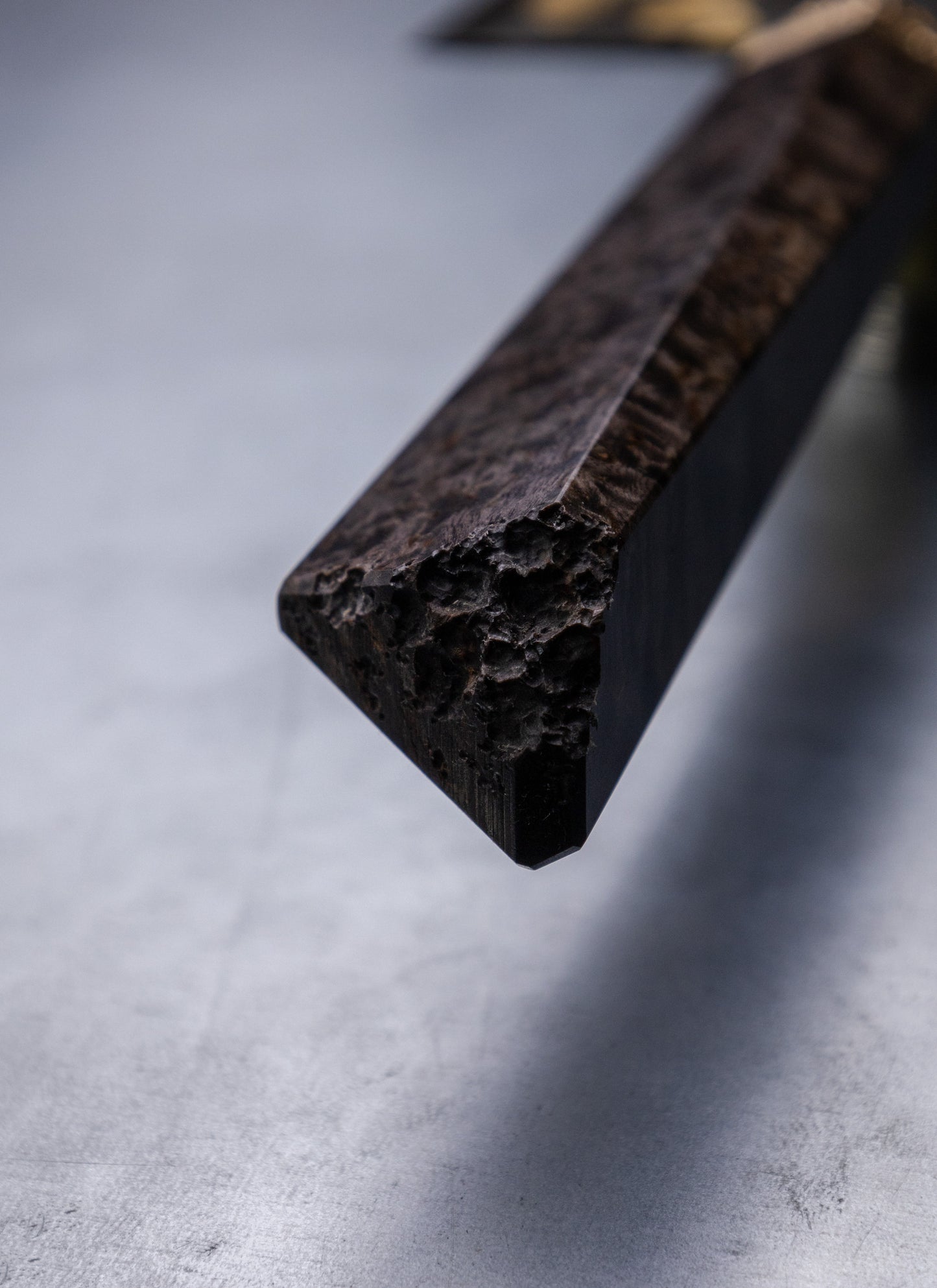230mm brass Go Mai gyuto