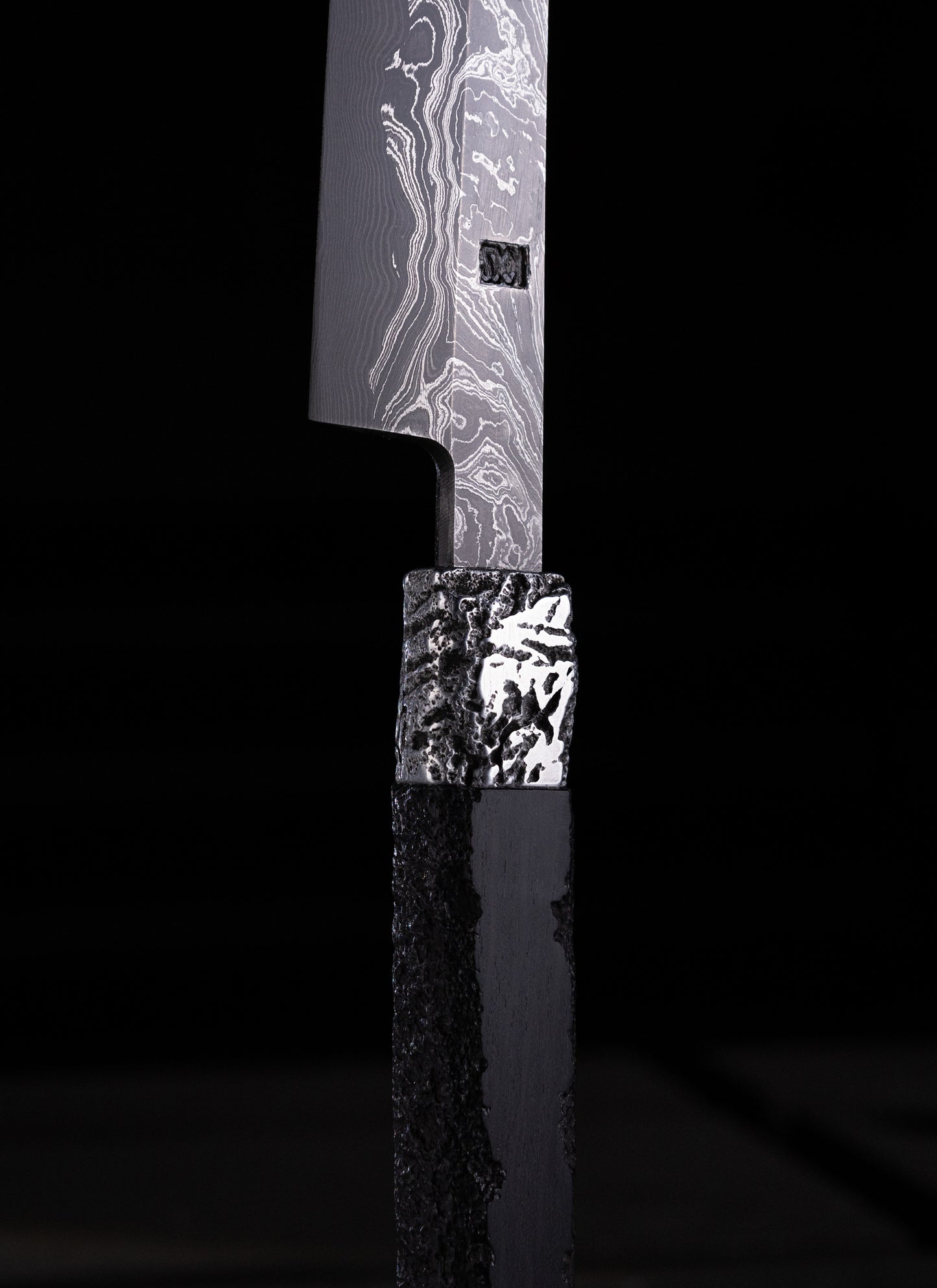 340mm damascus sakimaru sujihiki