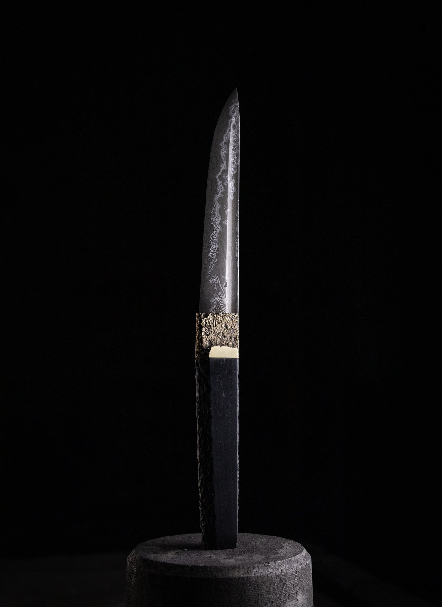 145mm damascus honesuki maru