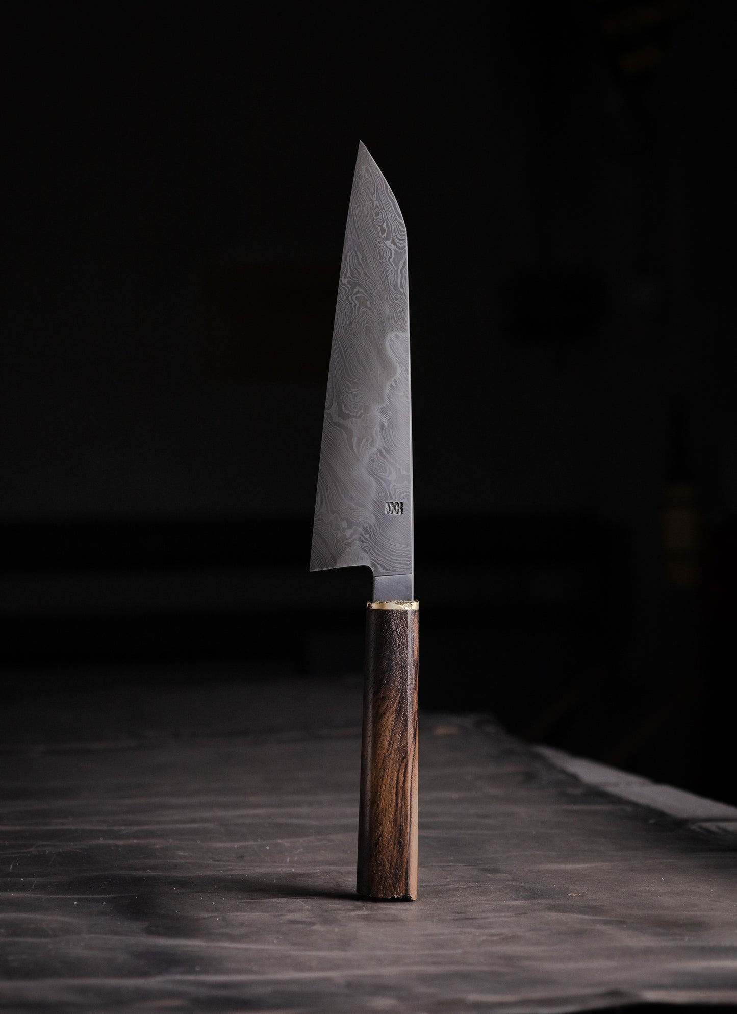 195mm damascus honyaki gyuto