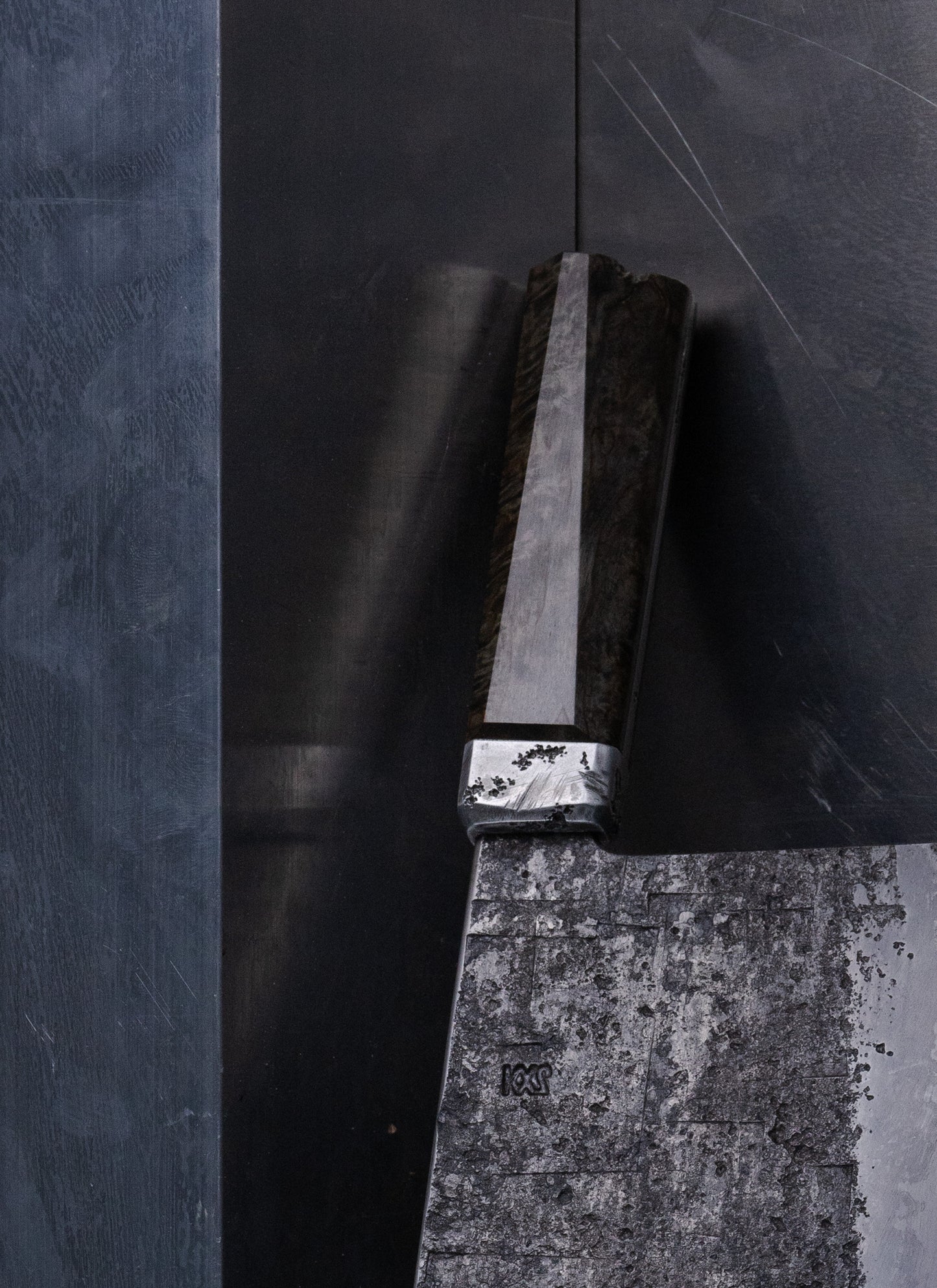 200x100mm wrought San Mai chinese cleaver