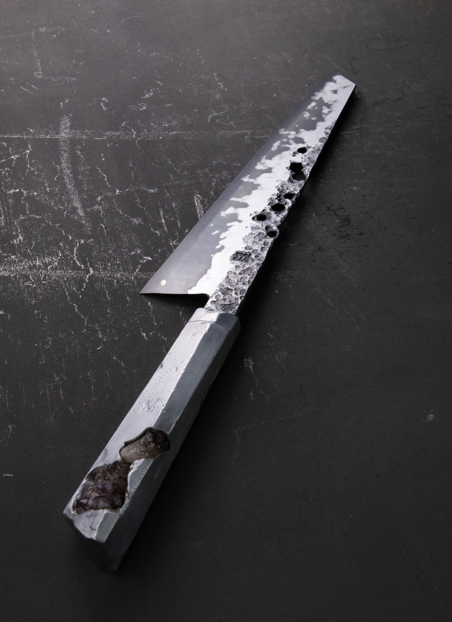 200mm stainless clad THRN gyuto