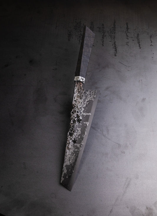 220mm damascus clad gyuto