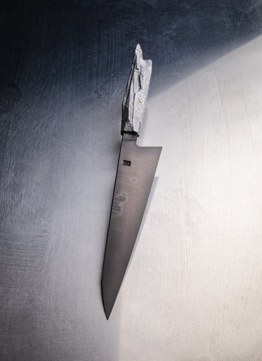 220mm damascus honyaki gyuto