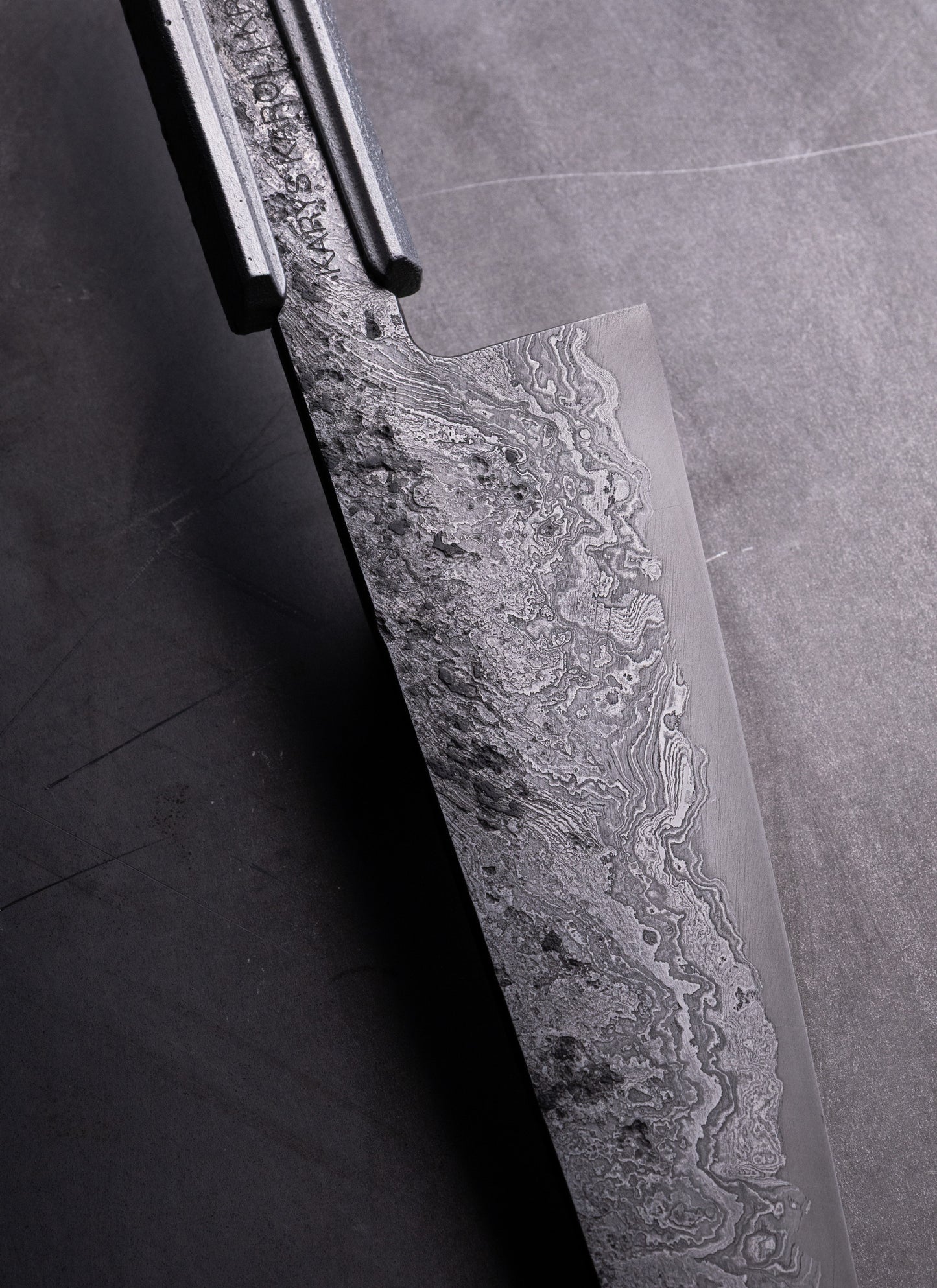 225mm damascus clad gyuto