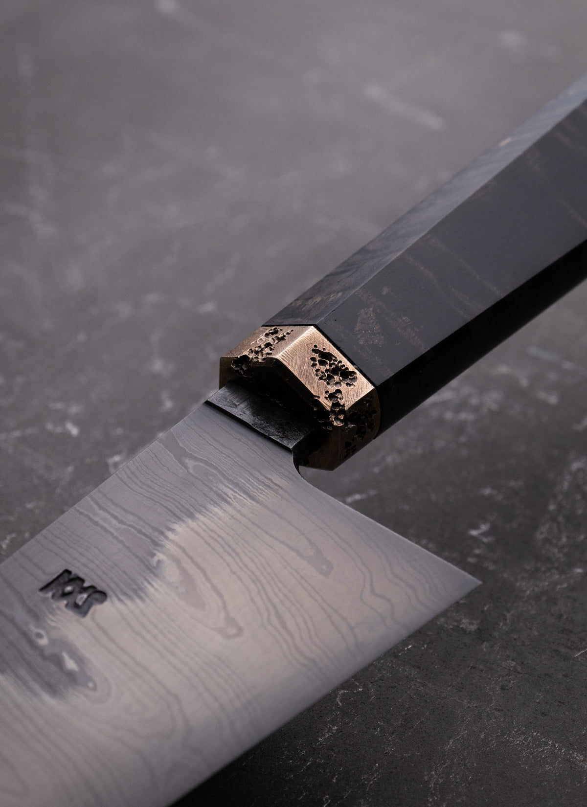 225mm damascus honyaki gyuto