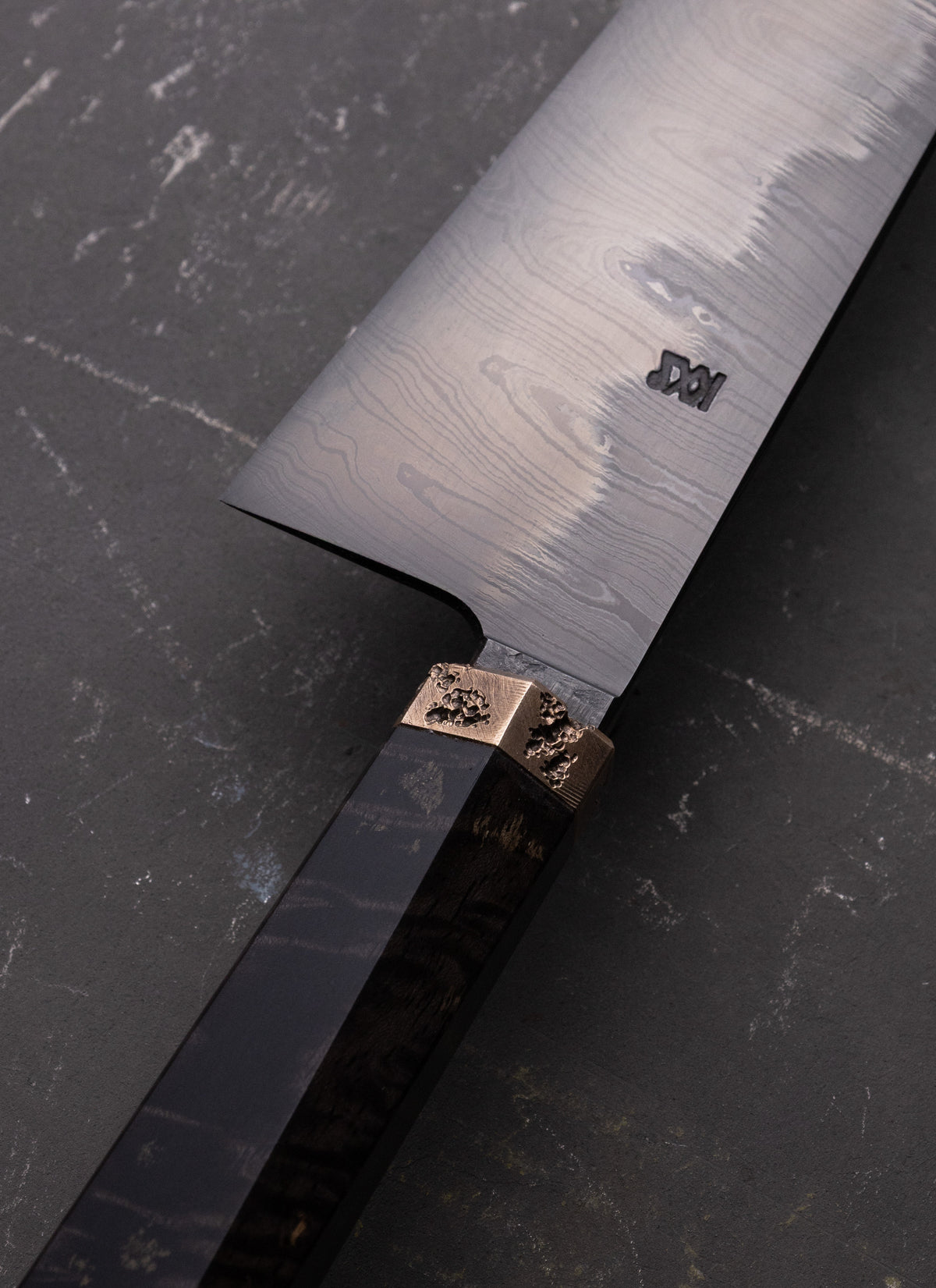 225mm damascus honyaki gyuto