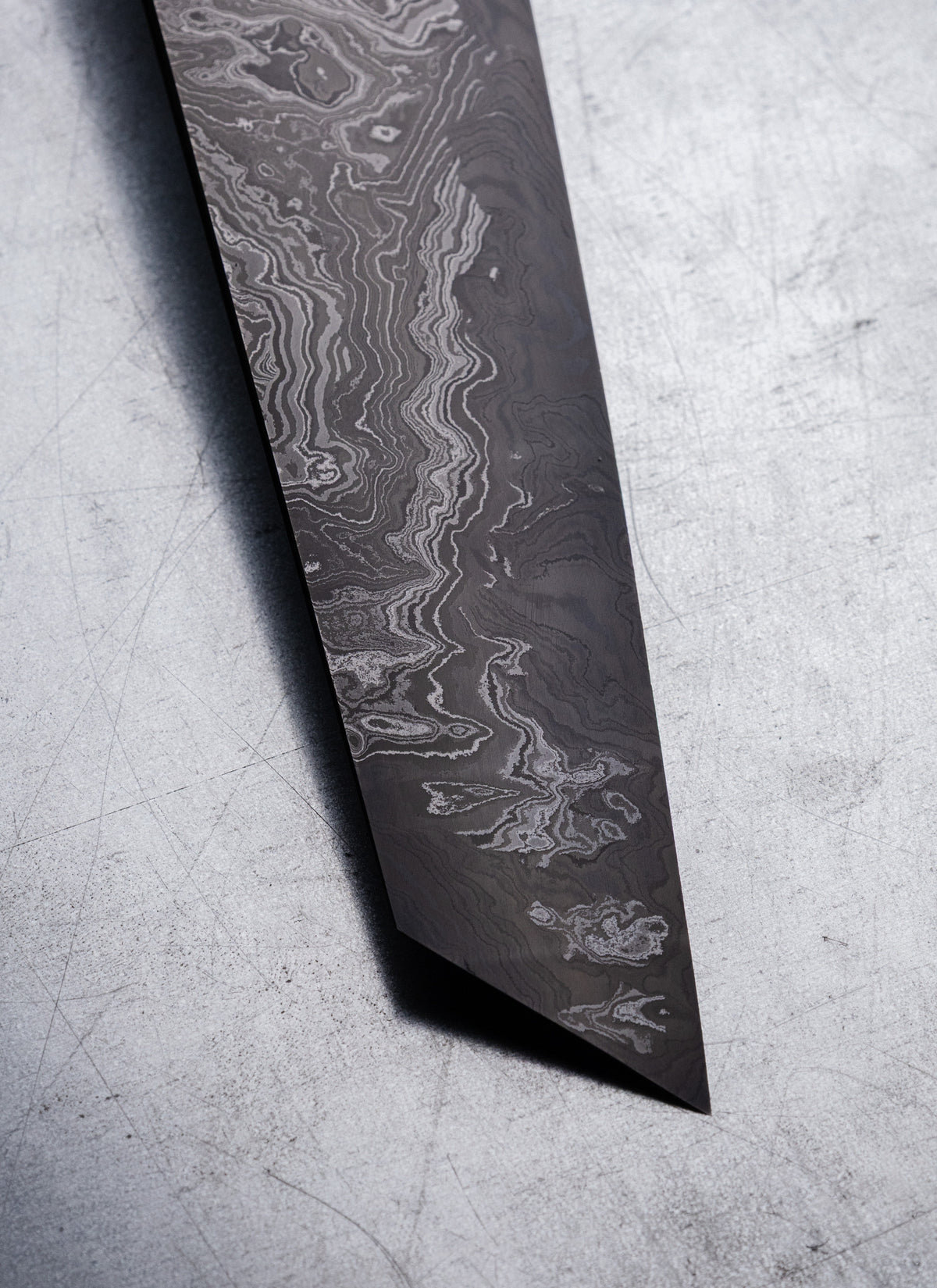 235mm damascus kiritsuke