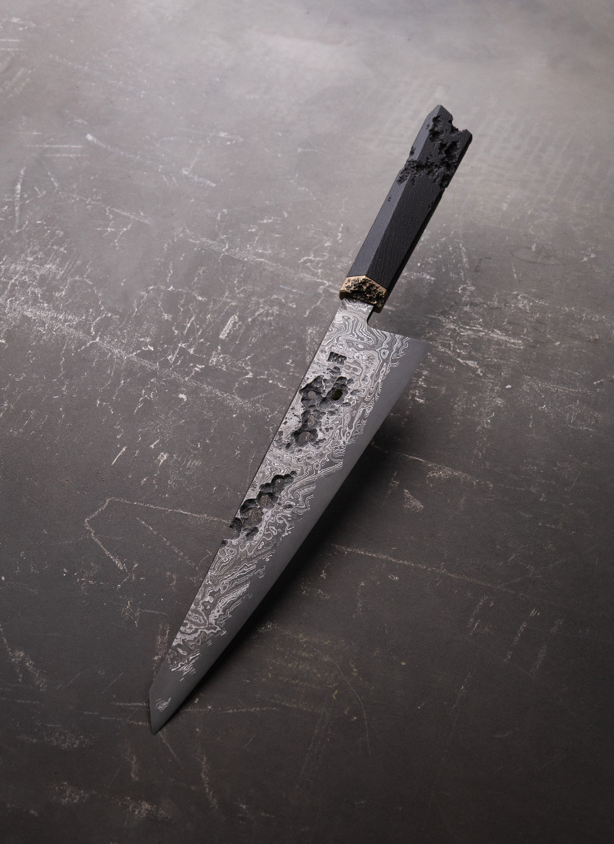250mm damascus clad gyuto