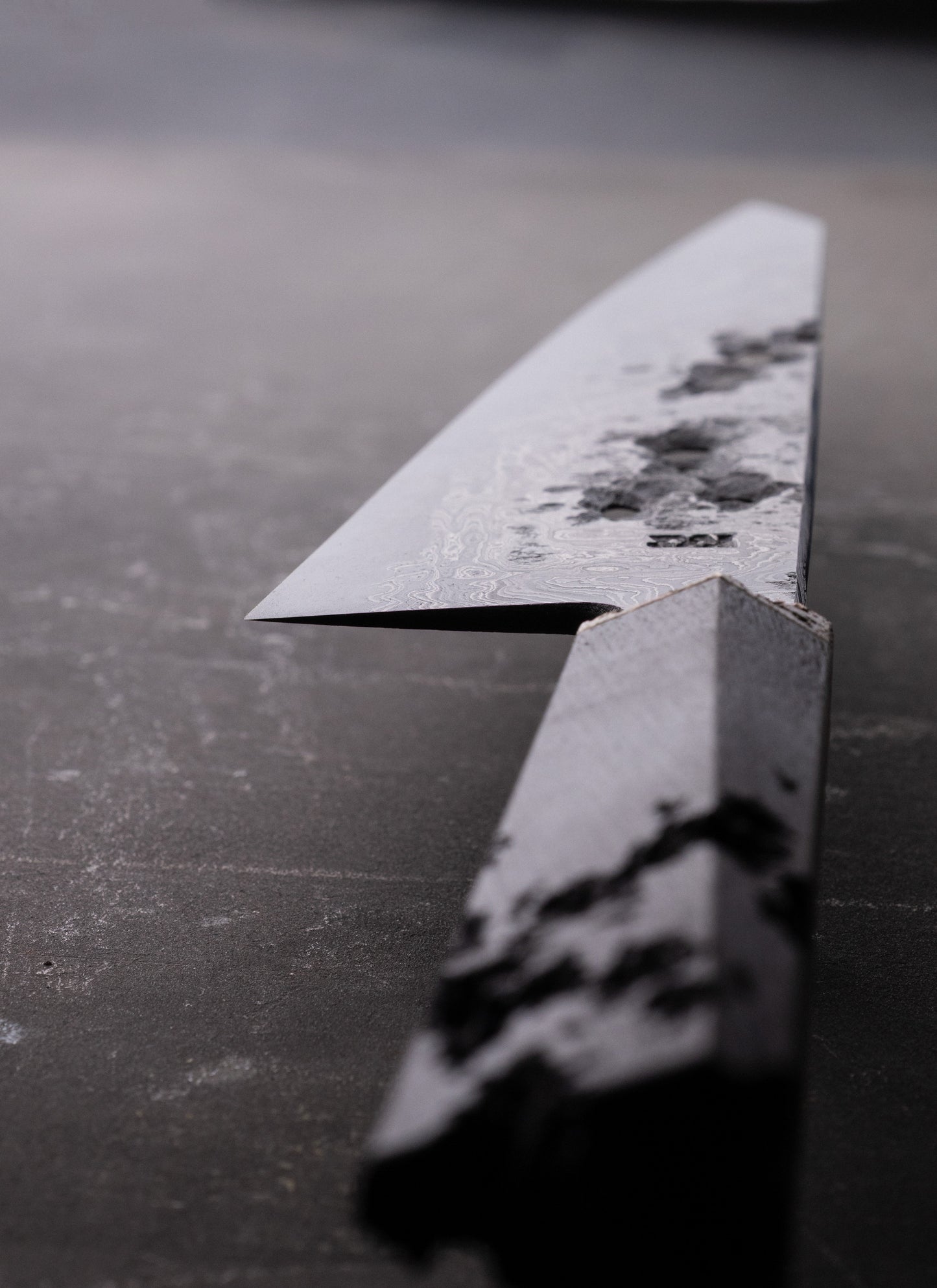 250mm damascus clad gyuto