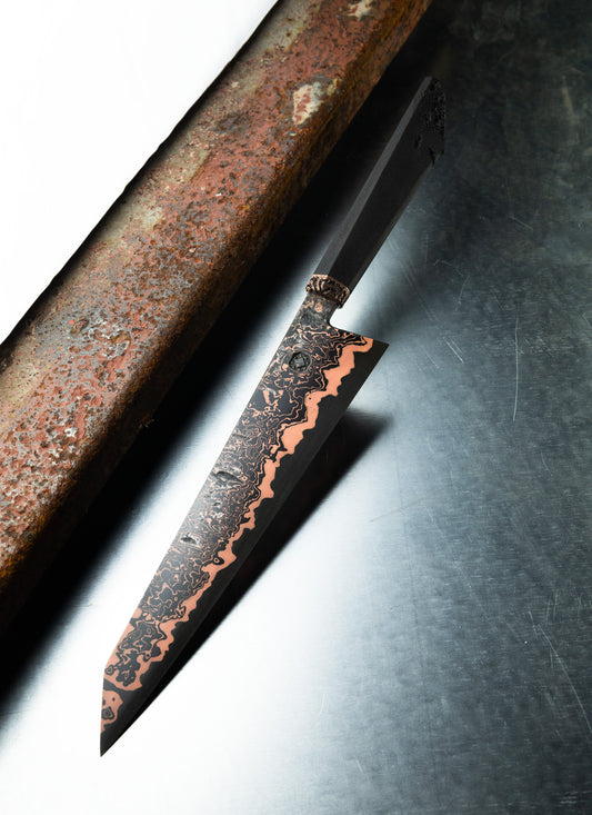 260mm copper damascus gyuto