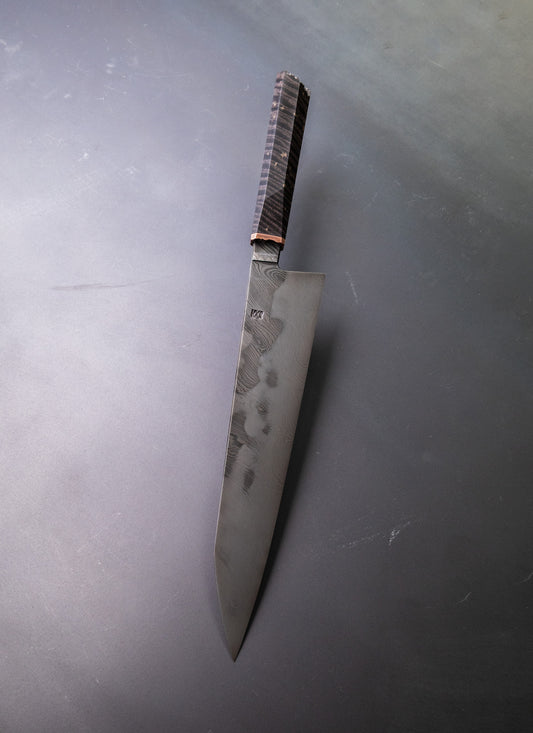260mm damascus honyaki gyuto