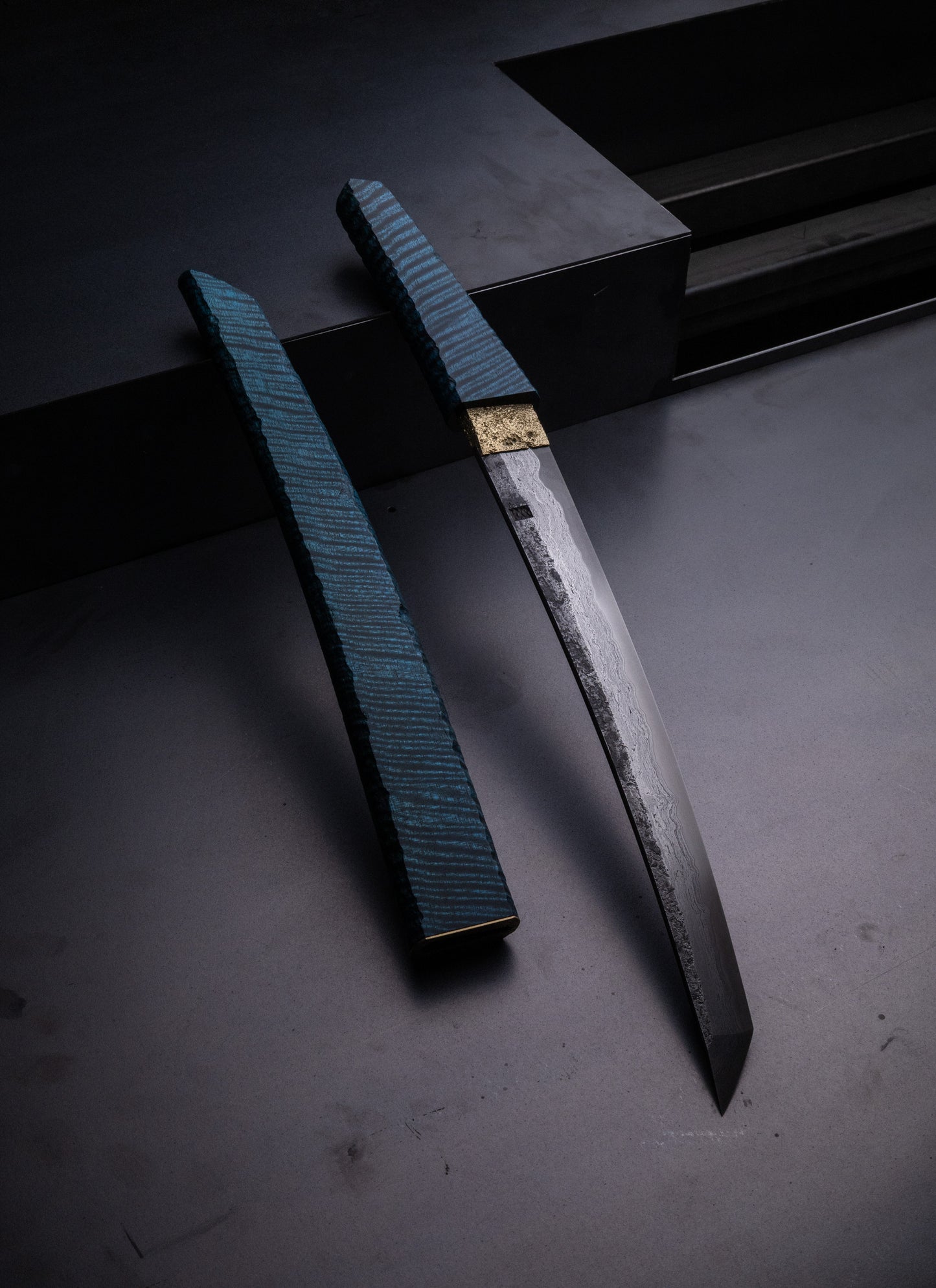 310mm wrought clad sujihiki