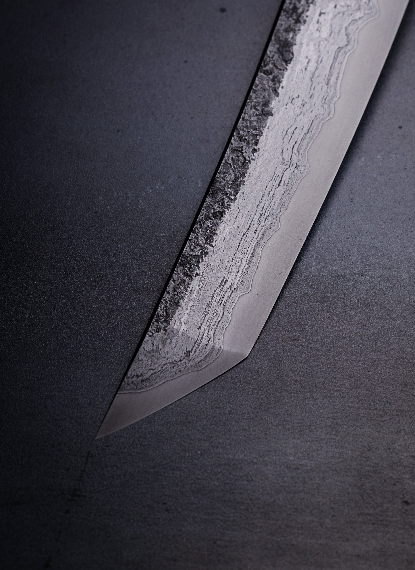 310mm wrought clad sujihiki