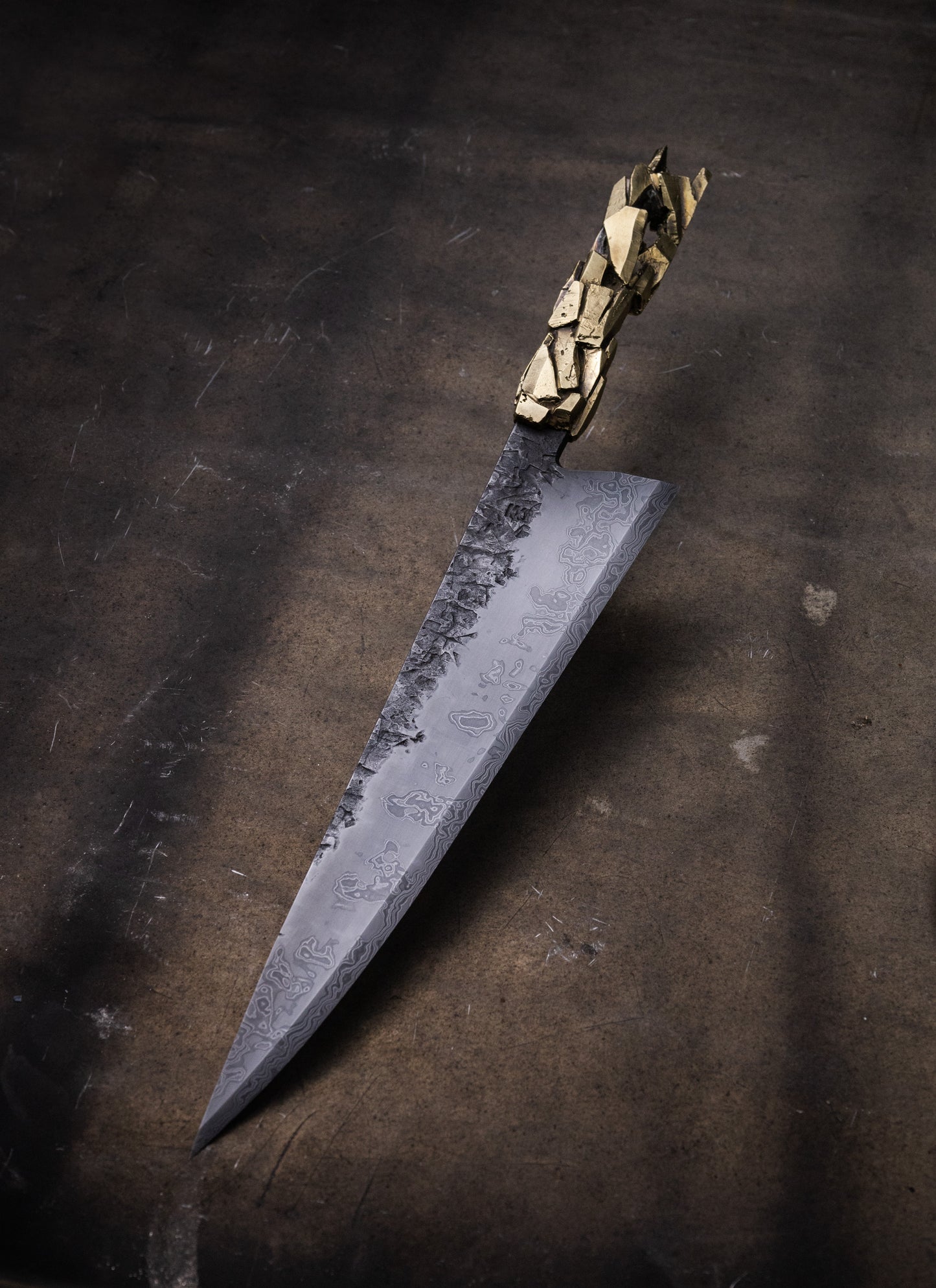 280mm SPLNTR damascus gyuto